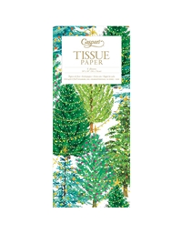 Χαρτί Περιτυλίγματος Pιζόχαρτο "Christmas Trees" TIS056 Caspari (4 φύλλα)