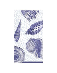 Χαρτοπετσέτες "Netting And Shells" 10.8 x 19.8 cm Caspari (15 τεμάχια)