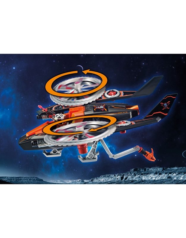 Playmobil Ελικόπτερο Galaxy Pirates "70023"