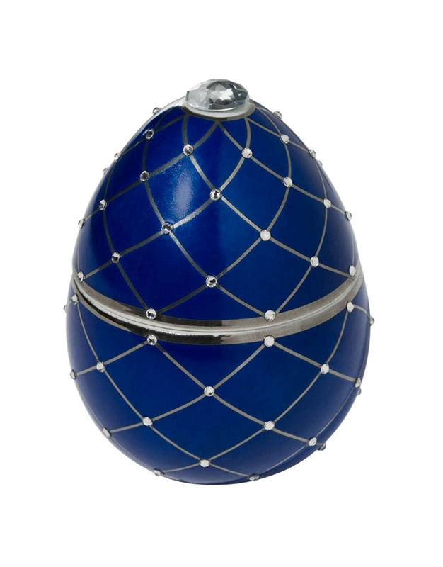 Αρωματικό Κερί Azul Marino Raya Plata Kεραμικό Mπλε Mε Aσήμι 220gr