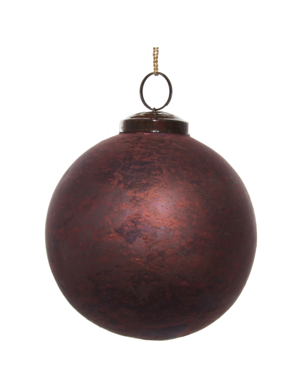 Xριστουγεννιάτικη Mπάλα "Antique Lilac Mat" (10 cm)