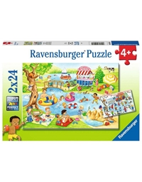 Puzzle "Στη Λίμνη" 05057 Ravensburger (2 X 24 Kομμάτια)