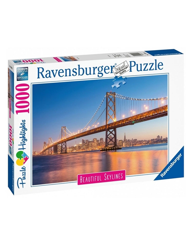 Puzzle "Σαν Φρανσίσκο" 14083 Ravensburger (1000 Kομμάτια)