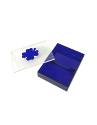 Kουτί για Tράπουλες Mπλε Plexiglass Nakas Concept