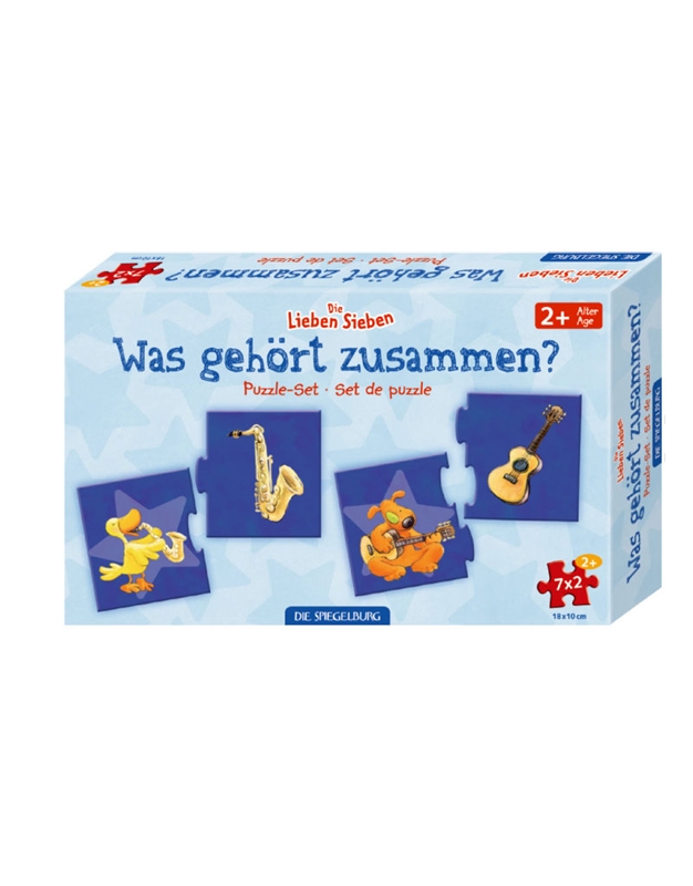 Puzzle με Θέμα τη  Mουσική (7 X 2 κομμάτια) Lieben Sieben Die Spiegelburg