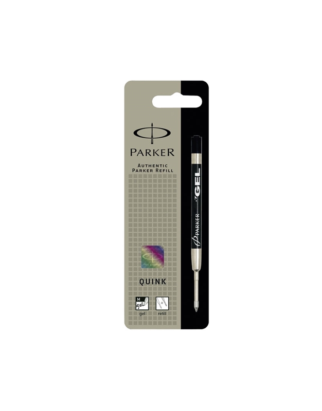 Ανταλλακτικό Μελάνι Gel Μαύρο Medium για Στυλό Rollerball Parker