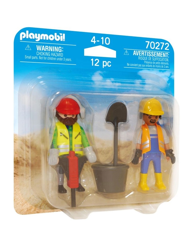 Playmobil Duo Pack Εργάτες Οικοδομών "70272"