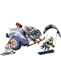 Playmobil Snow Glider Της Spy Team "70231"