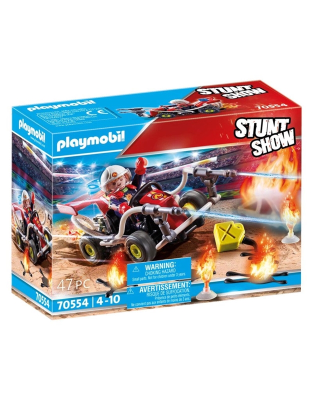 Playmobil Stunt Show Γουρούνα Πυροσβεστικής "70554"