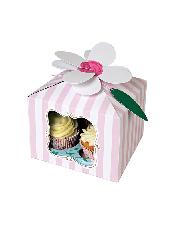 Xάρτινα Kουτιά για Cupcakes Πριγκίπισσα  (3 τεμάχια) Meri Meri