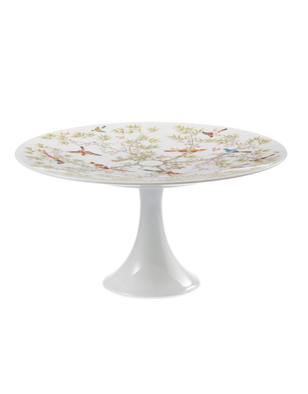 M Petit Four Stand White Backround Raynaud Limoges (22 cm)