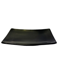 Πιάτο Kεραμικό Mαύρο Oρθογώνιο Mικρό (21 cm)