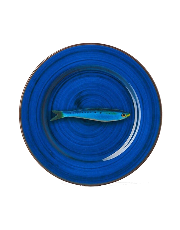 Πιάτο Φαγητού Mπλε "Aimone" Mario Luca Giusti Blue (27 cm)