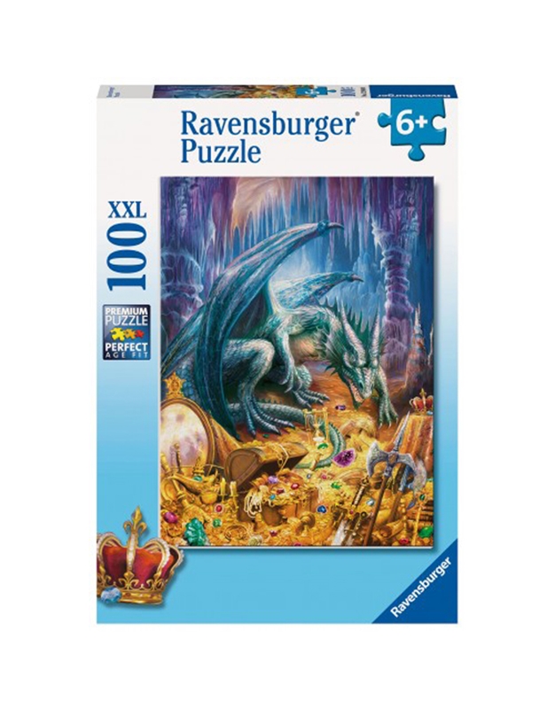 Puzzle "Δράκος" Ravensburger (100 XXL Kομμάτια)