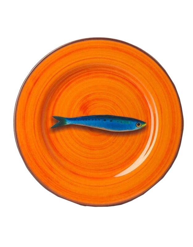Πιάτο Φαγητού Πορτοκαλί "Aimone" Mario Luca Giusti Orange (27 cm)