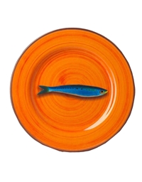 Πιάτο Φαγητού Πορτοκαλί "Aimone" Mario Luca Giusti Orange (27 cm)