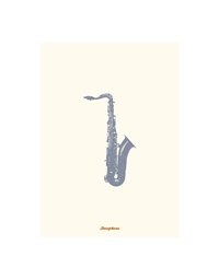  MUSIC SALES Καρτ-Ποστάλ "Saxophone" 
