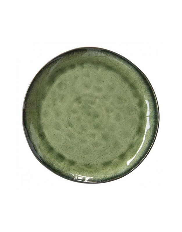 Πιάτο Φρούτου Kεραμικό Kosmos Πράσινο (20.5 cm)