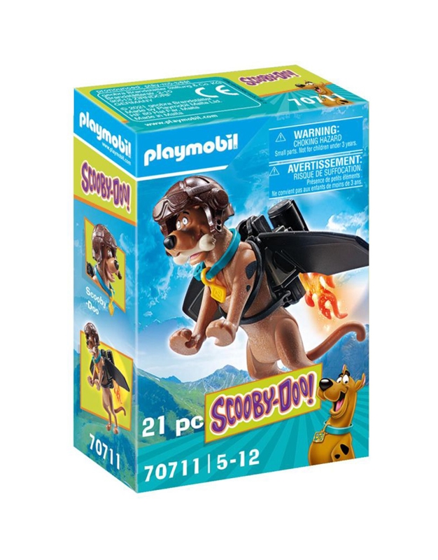 Playmobil Συλλεκτική Φιγούρα Scooby Πιλότος 70711