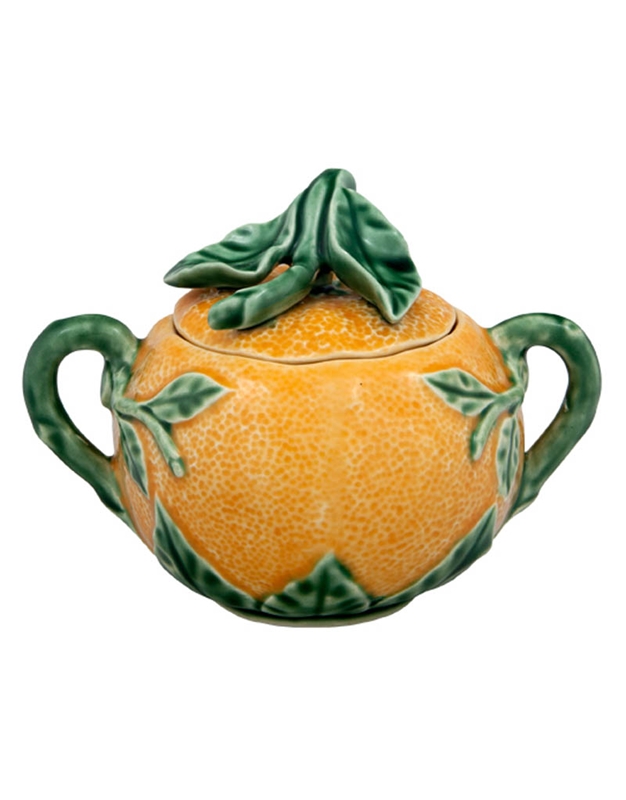 Zαχαριέρα "Πορτοκάλι" Kεραμική Bordallo Pinheiro (14.5cm)