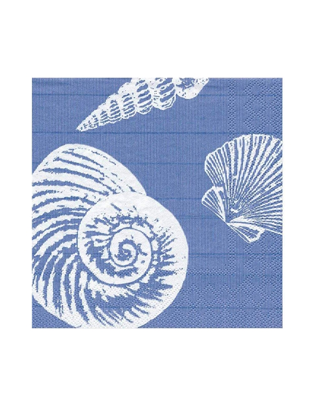 Χαρτοπετσέτες Luncheon Ocean Blue 16,5 x 16,5 cm Caspari (20 Τεμάχια)