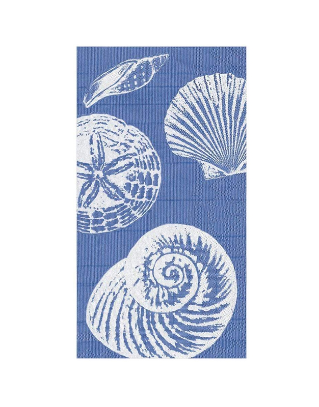 Σετ Χαρτοπετσέτες 15 Τεμαχίων ''Shells Ocean Blue''  Caspari