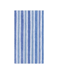 Χαρτοπετσέτες Μακρόστενες "Blue Carmen Stripe"15821G Caspari (15 τεμάχια)