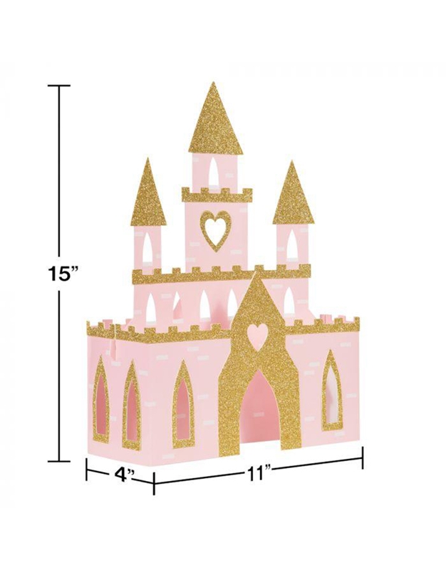 Centerpiece 3D Princess Castle Creative Converting