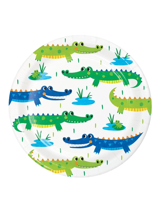 Πιάτα Mικρά Alligator Party 350512 Creative Converting (8 τεμάχια)
