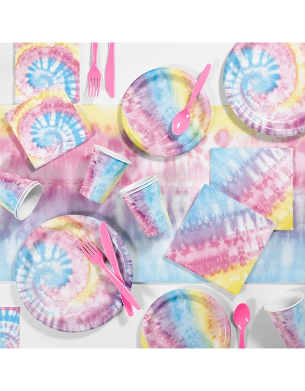Xαρτοπετσέτες Luncheon Tie Dye Party 16,5 x 16,5 cm Creative Converting (16 τεμάχια)