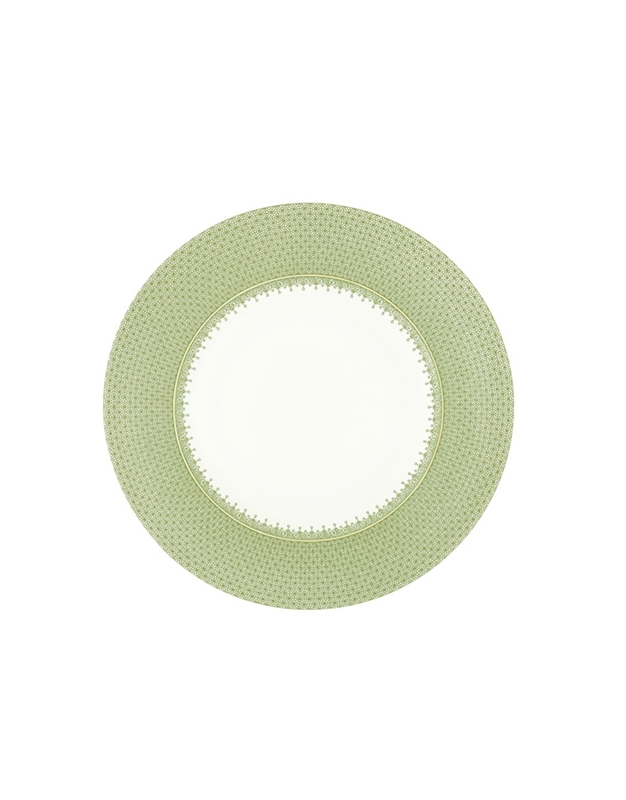 Πιάτο Γλυκού Πράσινο Apple Green Lace (22cm)