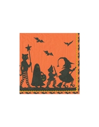 Χαρτοπετσέτες Halloween Parade 12.5x12.5 cm Caspari (20 Τεμάχια)