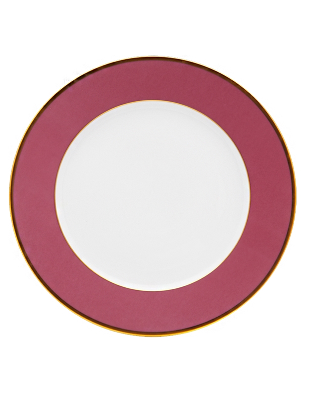Πιάτο Παρουσίασης Πορσελάνη Ροζ/Χρυσό Intemporelle Haviland (31,5 cm)