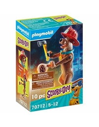 Playmobil Συλλεκτική Φιγούρα Scooby "Πυροσβέστης " 70712