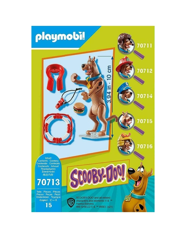 Playmobil Συλλεκτική Φιγούρα Scooby "Nαυαγοσώστης"  70713