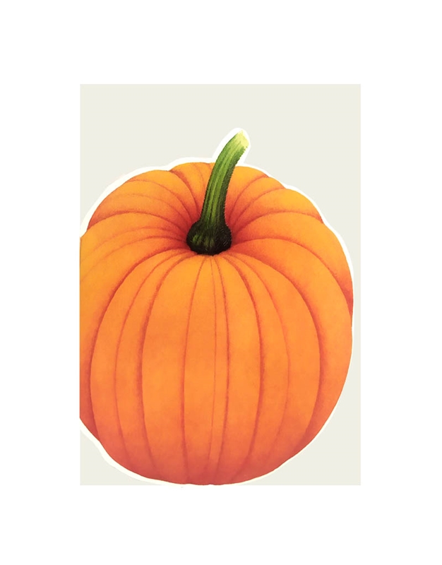 Eυχετήρια Kάρτα Halloween Pumpkin Kολοκύθα Caspari