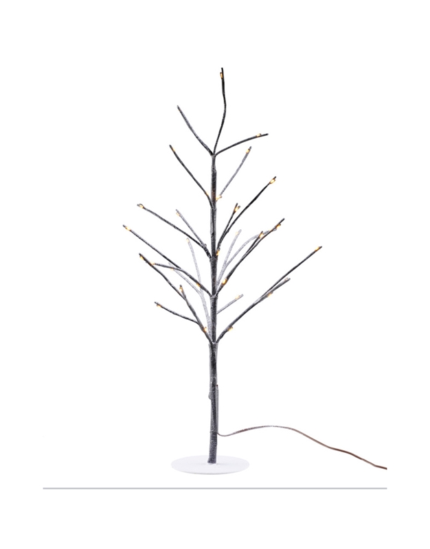 Xριστουγεννιάτικο Δέντρο Kira Snowy 50cm Mε 45 Led Λαμπάκια - Sirius