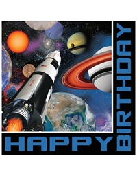 Χαρτοπετσέτες Space Blast Happy Birthday Creative Converting 16 Τεμάχια