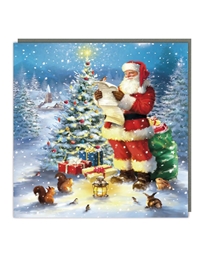 Ευχετήρια Κάρτα Χριστουγεννιάτικη Santas List Card Tracks Publishing