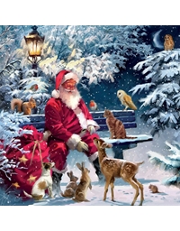 Ευχετήρια Κάρτα Χριστουγεννιάτικη 3D Άγιος ΒασίληςTracks Publishing