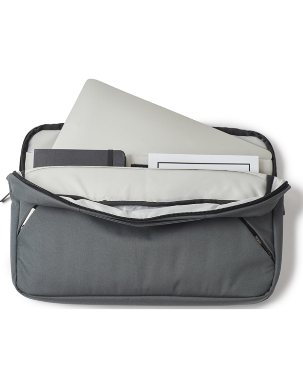 Τσάντα Laptop Premium Slim Grey Lexon