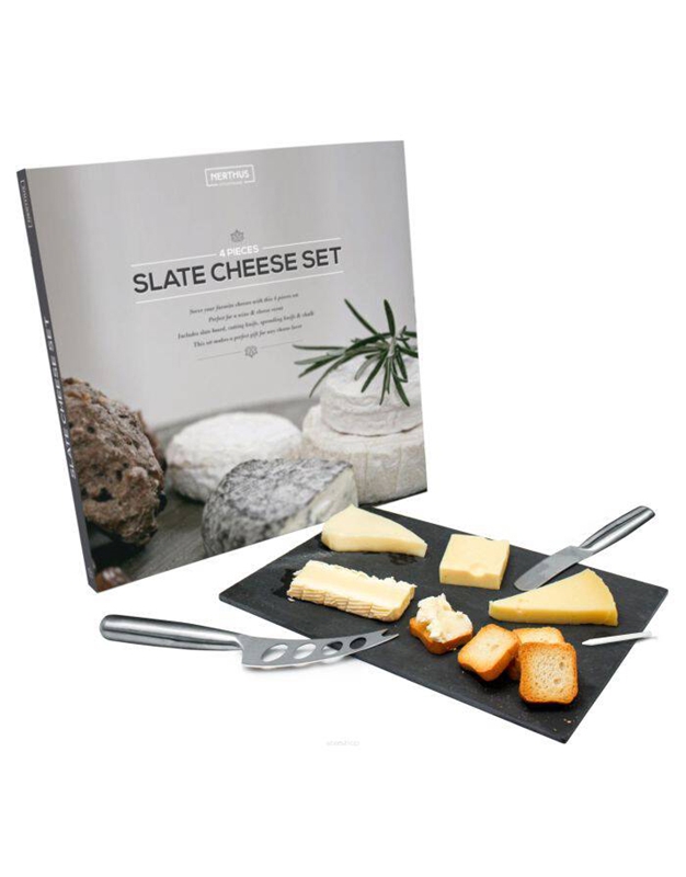 Gift Box Slate Cheese Set Vin Bouquet