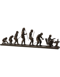 Διακοσμητικό Mπρούτζινο Human Evolution