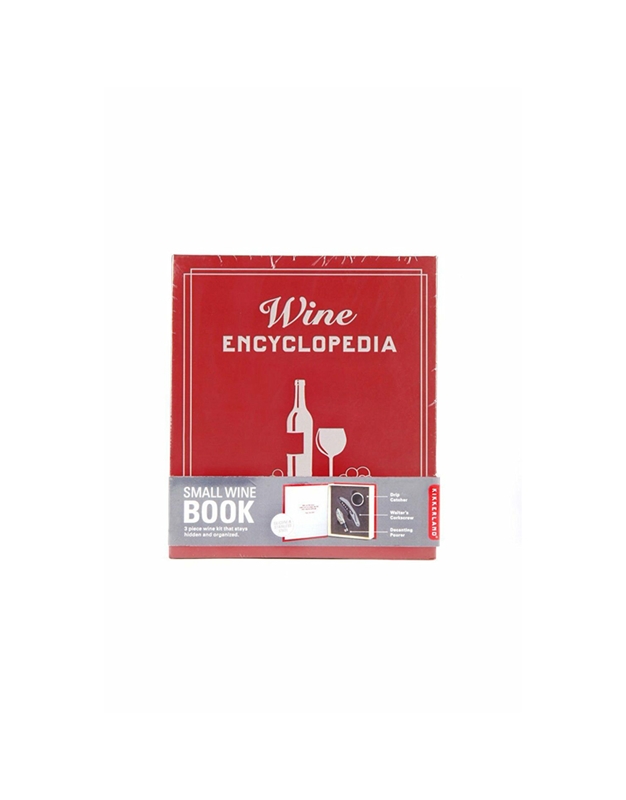 Wine Encyclopedia Book Με Εργαλειοθήκη Kikkerland