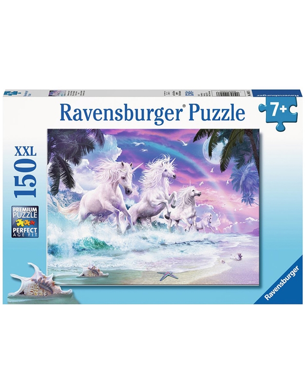 Puzzle Μονόκεροι Ravensburger (150 XXL Kομμάτια)