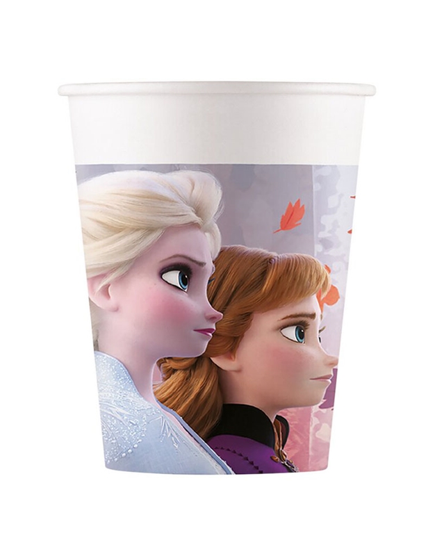 Ποτήρια Xάρτινα Frozen Disney 200ml (8 τεμάχια)