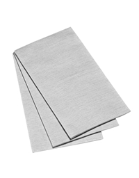 Χαρτοπετσέτες Guest Deluxe Silver Grey 16 x 20 cm (25 Tεμάχια)