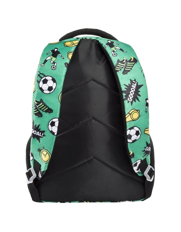 Σχολική Τσάντα Πλάτης Πράσινη Football Fringoo