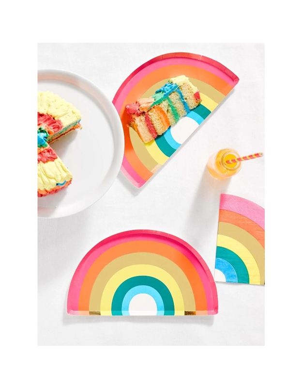 Χαρτοπετσέτες Rainbow 16 x 16 cm (16 Τεμάχια) Talking Tables