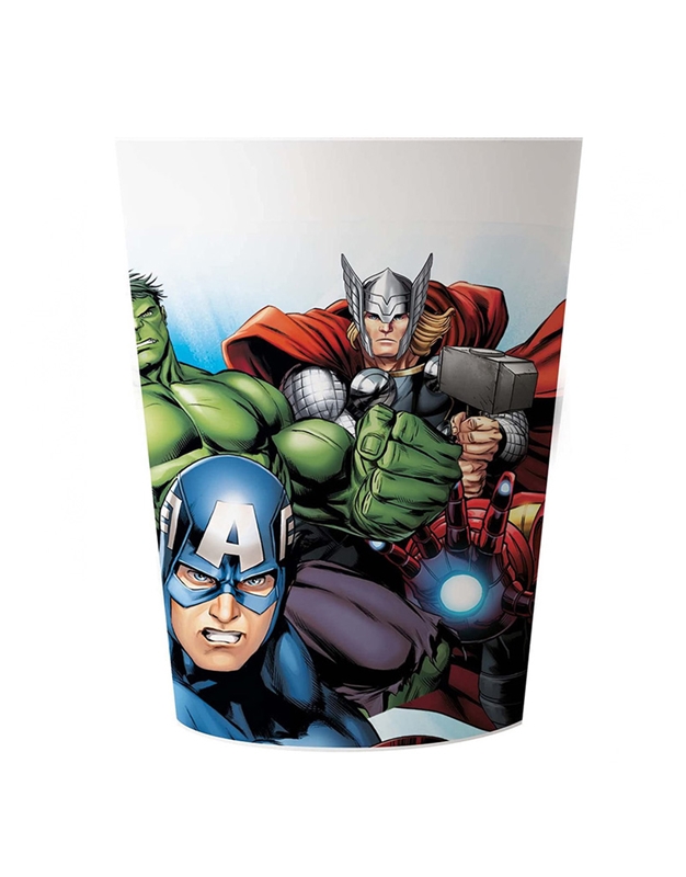 Ποτήρια Πολλαπλών Χρήσεων Mighty Avengers Marvel (2 Τεμάχια) 092847